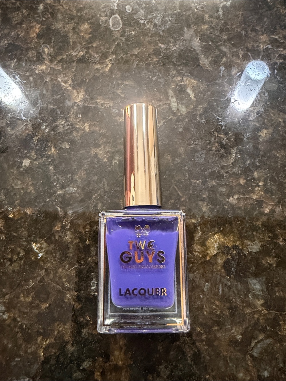 Two Guys Nail Lacquer in A10 Midnight Ride 0.5 fl Oz New